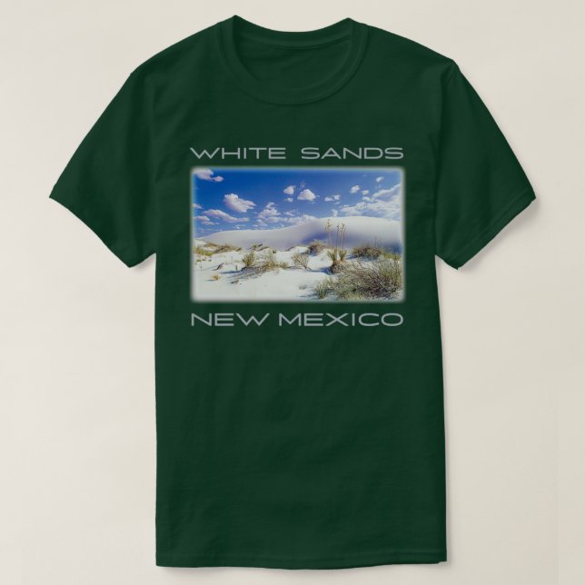 Camiseta Parque Nacional White Sands Uma Nova Terra Do Dese (Frente do Design)