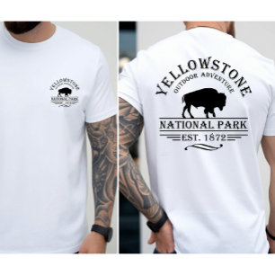 Camiseta Parque Nacional Wyoming Yellowstone