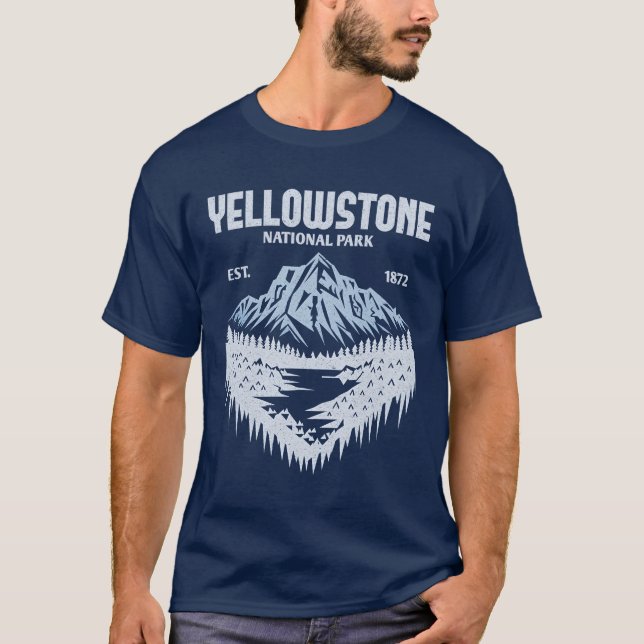 Camiseta Parque Nacional Yellowstone (Frente)