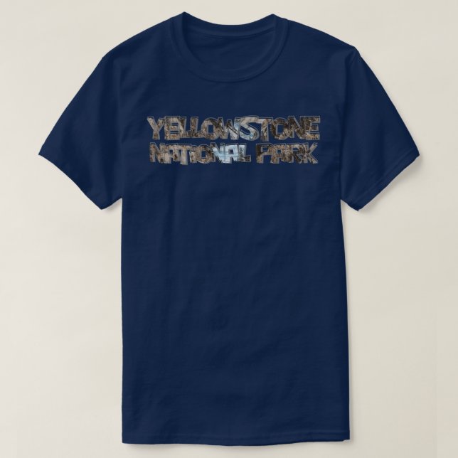 Camiseta Parque Nacional Yellowstone (Frente do Design)