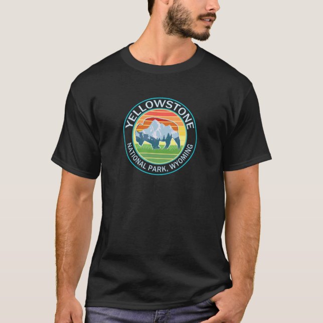 Camiseta Parque Nacional Yellowstone (Frente)