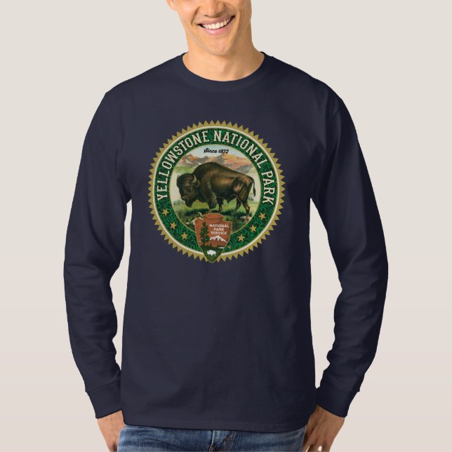 Camiseta Parque Nacional Yellowstone (Frente)