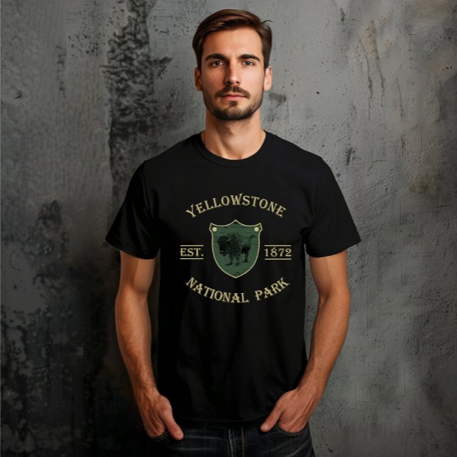 Camiseta Parque nacional Yellowstone (Criador carregado)