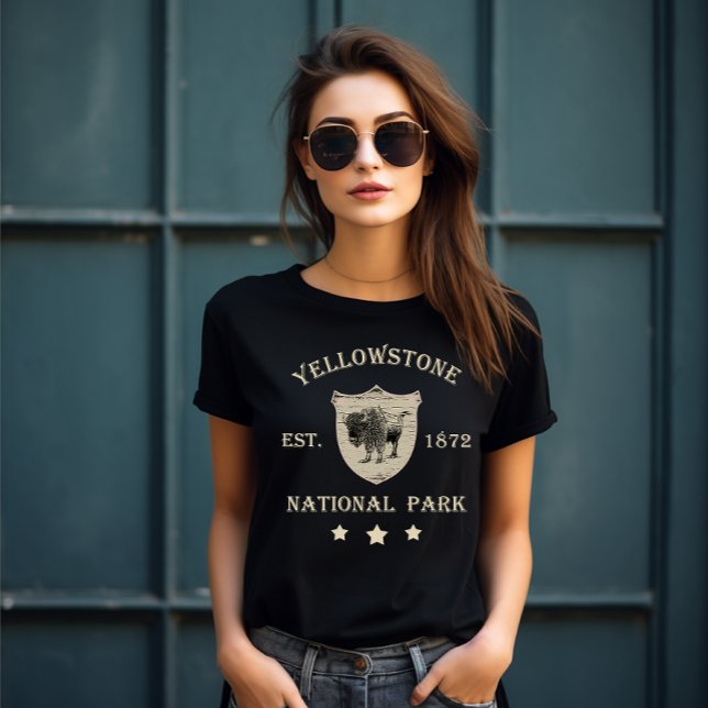 Camiseta Parque nacional Yellowstone (Criador carregado)