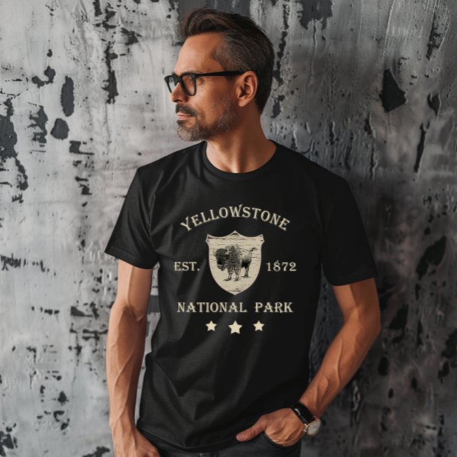 Camiseta Parque nacional Yellowstone (Criador carregado)