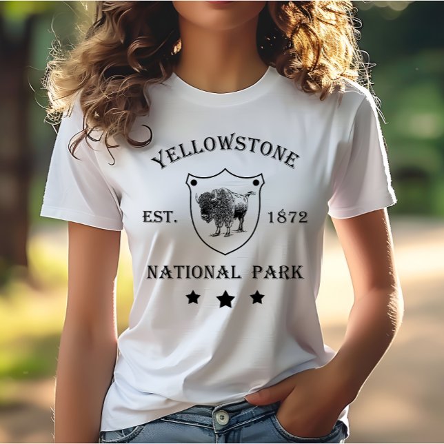 Camiseta Parque nacional Yellowstone (Criador carregado)