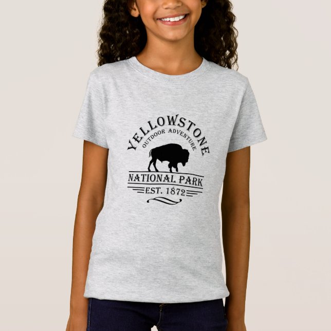 Camiseta Parque nacional Yellowstone (Frente)