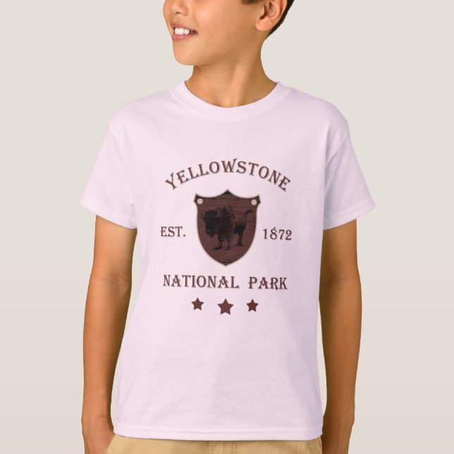 Camiseta Parque nacional Yellowstone (Frente)