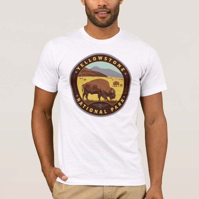 Camiseta Parque Nacional Yellowstone (Frente)