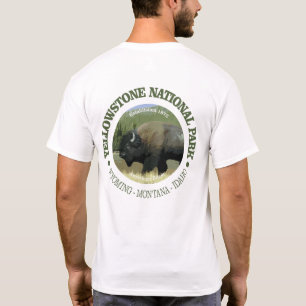 Camiseta Parque Nacional Yellowstone (bison)