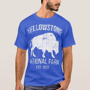 Camiseta Parque Nacional Yellowstone Est 1872 I Buffalo