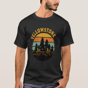 Camiseta Parque Nacional Yellowstone Souvenir Grizzly Bear