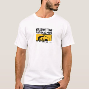 Camiseta Parque Nacional Yellowstone, T-shirt Souvenir
