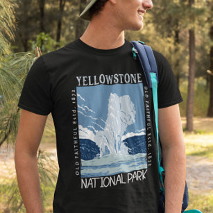 Camiseta Parque Nacional Yellowstone Velho Sofrida