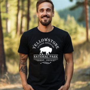Camiseta Parque Nacional Yellowstone Vintage