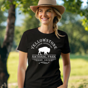 Camiseta Parque Nacional Yellowstone Vintage