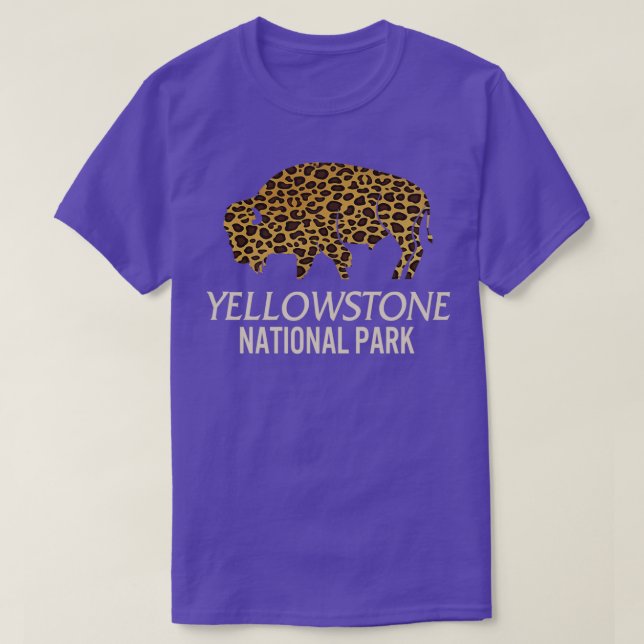 Camiseta Parque Nacional Yellowstone Yellowstone (Frente do Design)