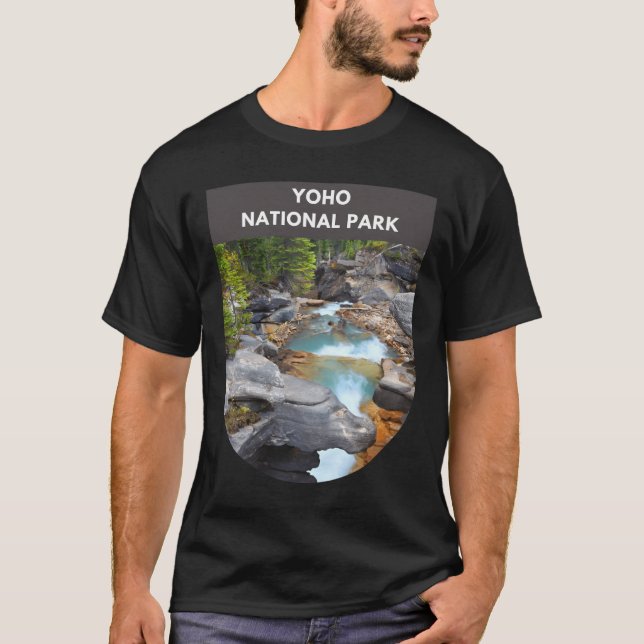 Camiseta Parque Nacional Yoho - Canadá (Frente)