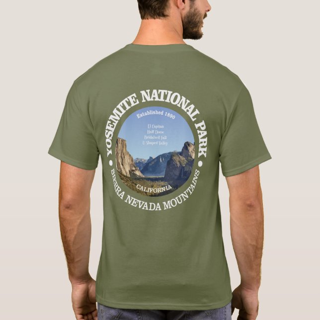 Camiseta Parque Nacional Yosemite (Verso)