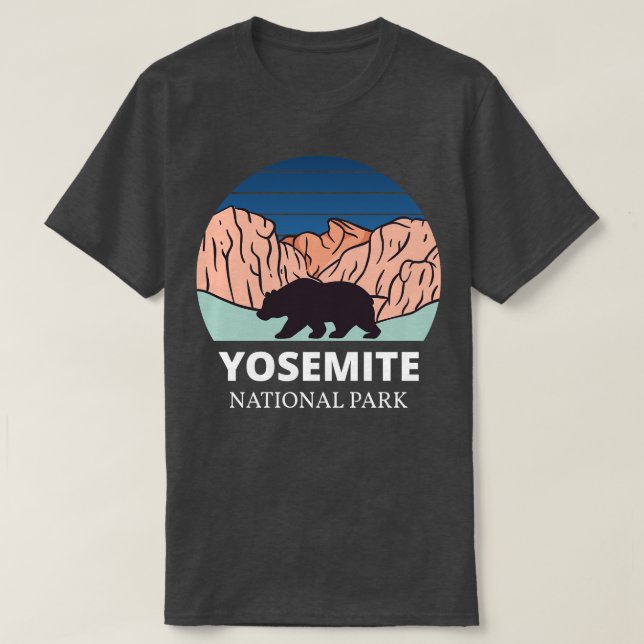Camiseta Parque Nacional Yosemite California I (Frente do Design)