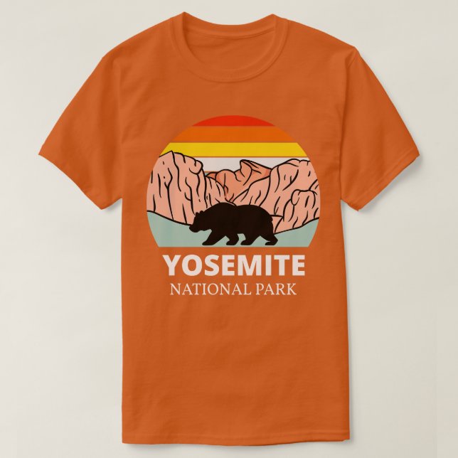 Camiseta Parque Nacional Yosemite California II (Frente do Design)