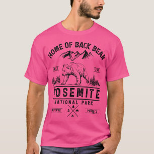 Camiseta Parque Nacional Yosemite Desde 1890 Bear Vintage G