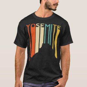 Camiseta Parque Nacional Yosemite Retro Half Dome El Capita