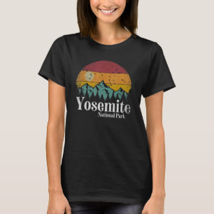 Camiseta Parque Nacional Yosemite, Retro Mountain Vintage