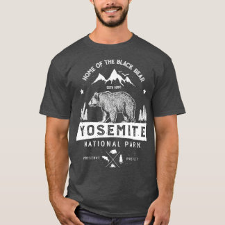Camiseta Parque Nacional Yosemite T California Bear Vintage