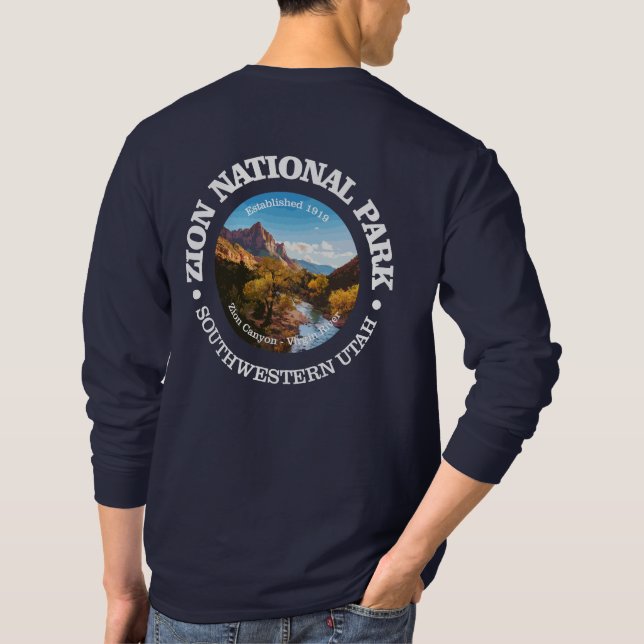 Camiseta Parque Nacional Zion 2 (Verso)