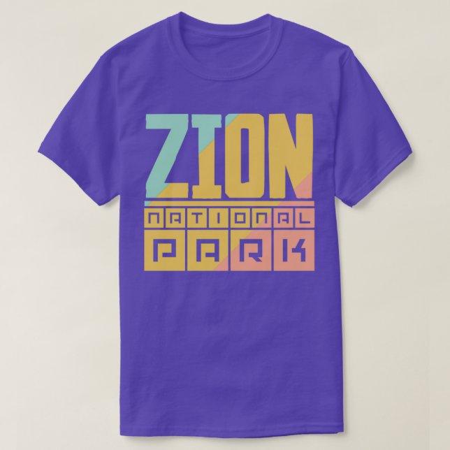 Camiseta Parque Nacional Zion 22 (Frente do Design)