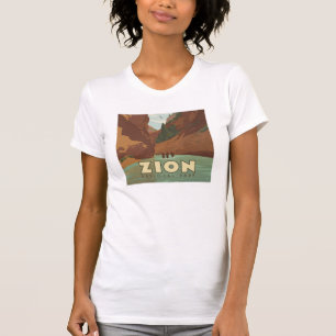 Camiseta Parque Nacional Zion   Estreitos