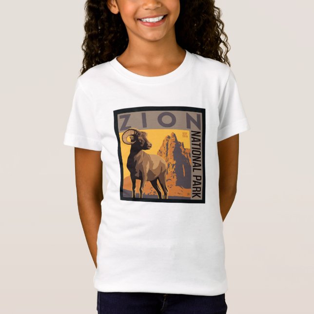 Camiseta Parque Nacional Zion | Ram (Frente)