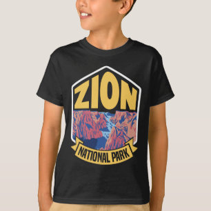 Camiseta Parque Nacional Zion Utah Retro