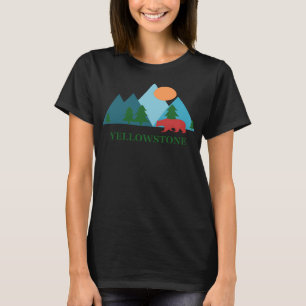 Camiseta Parque Natural Yellowstone Souvenir