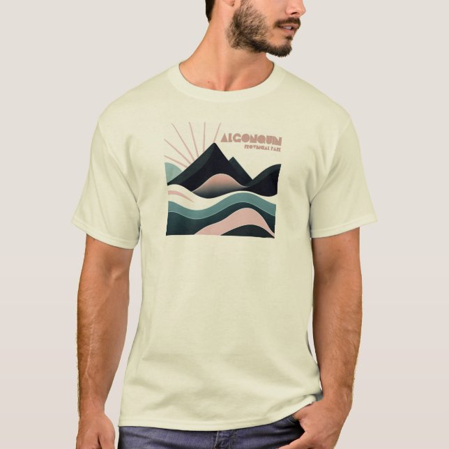 Camiseta Parque Provincial Algonquin Colored Hills (Frente)
