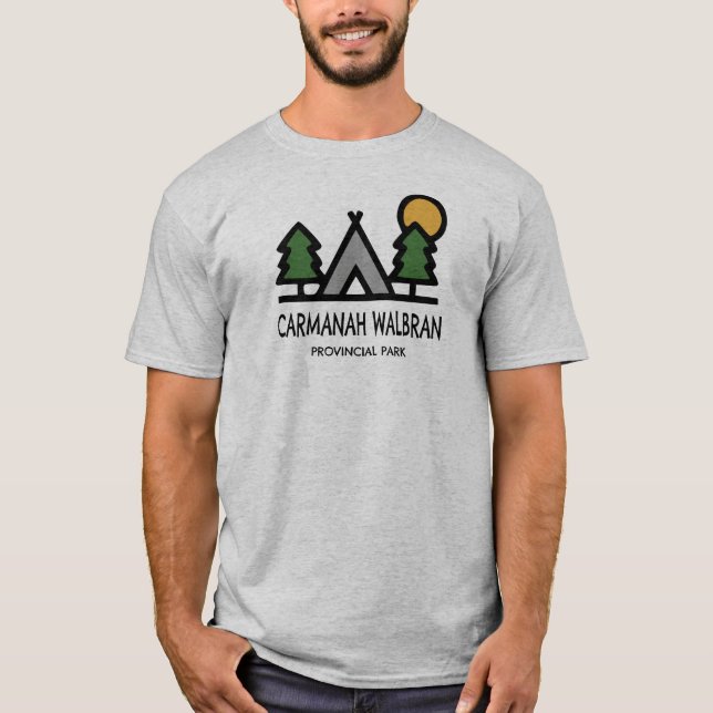 Camiseta Parque Provincial Carmanah Walbran (Frente)