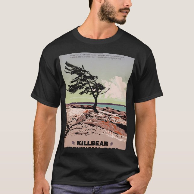 Camiseta Parque Provincial de Killbear (Frente)