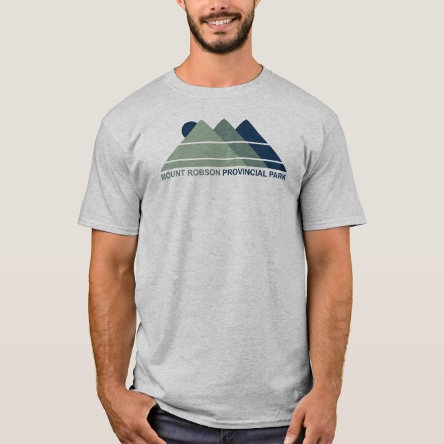 Camiseta Parque Provincial Montanha Sol de Mount Robson (Frente)