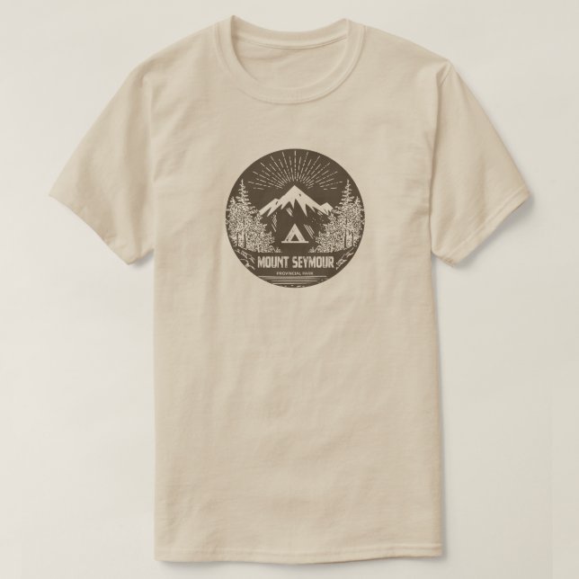 Camiseta Parque Provincial Mount Seymour (Frente do Design)