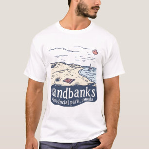 Camiseta Parque Provincial Sandbanks Praia de Dunas Fofa