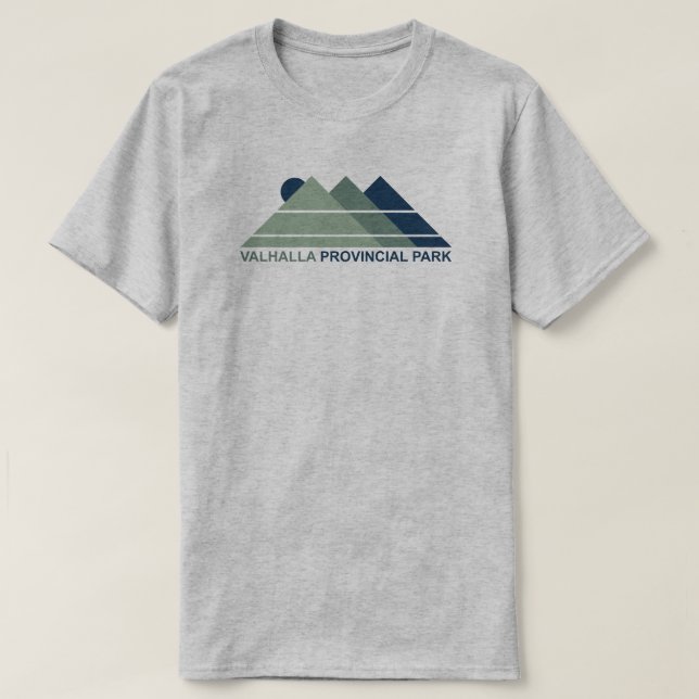 Camiseta Parque Provincial Valhalla Mountain Sun (Frente do Design)