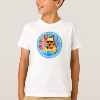 Camiseta Parque selvagem 2009 da água de Duckies (miúdos,