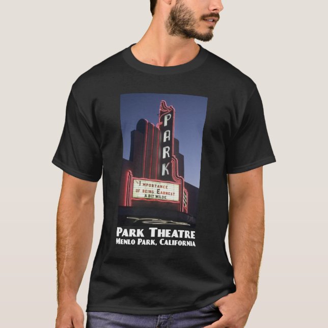Camiseta Parque, t-shirt da obscuridade de Menlo Park (Frente)