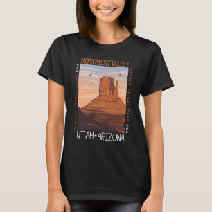 Camiseta Parque Tribal do Vale do Monumento Navajo, Afastad