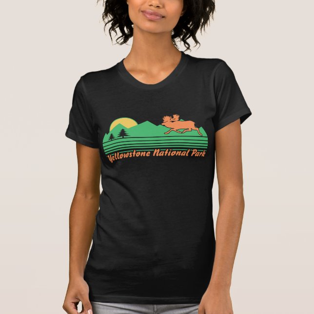 Camiseta Parque Yellowstone (Frente)