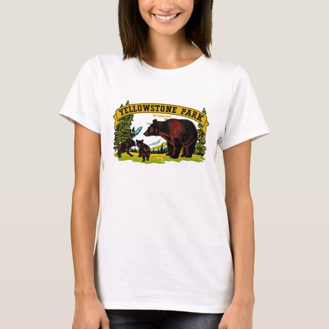 Camiseta Parque Yellowstone (Frente)