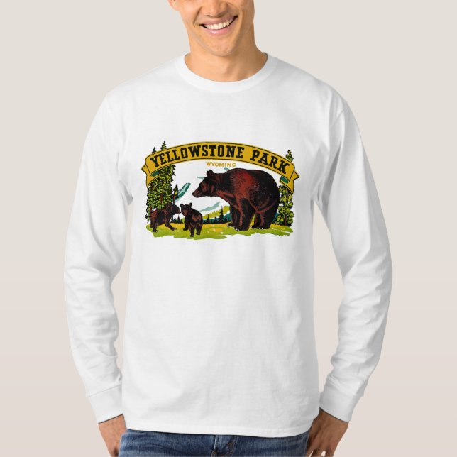 Camiseta Parque Yellowstone (Frente)