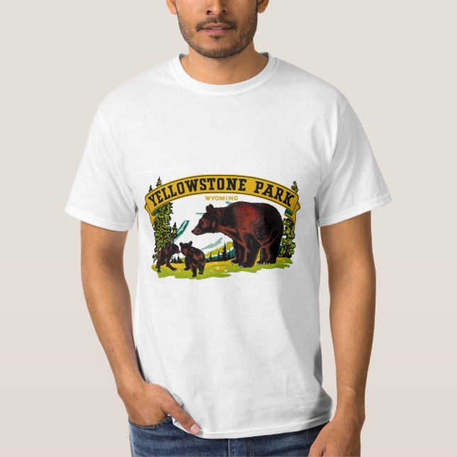 Camiseta Parque Yellowstone (Frente)