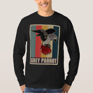 Camiseta Parques de Cinza africanos Biólogo Ornitólogo Bird